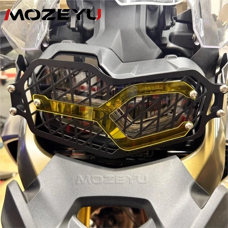 

For BMW F900GS ADV Headlight Guard F900 GSA GS Adventure F800GS 800GS 2024 2025 2026 Motorcycle Head Light Grille Grid Protector
