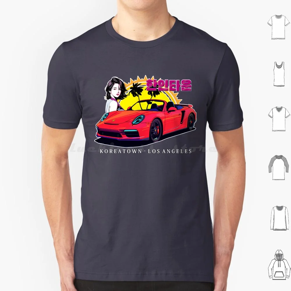 

Koreatown Los Angeles K-Town T Shirt 6xl Cotton Cool Tee K Town La Los Angeles Koreatown Korea Korea Town Seoul California So