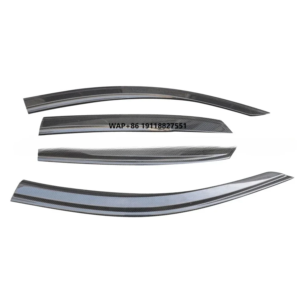 

Carbon Fiber Window Visor Sun Rain Guard Shield Door Visor for Type R FK7 FK8 2016+