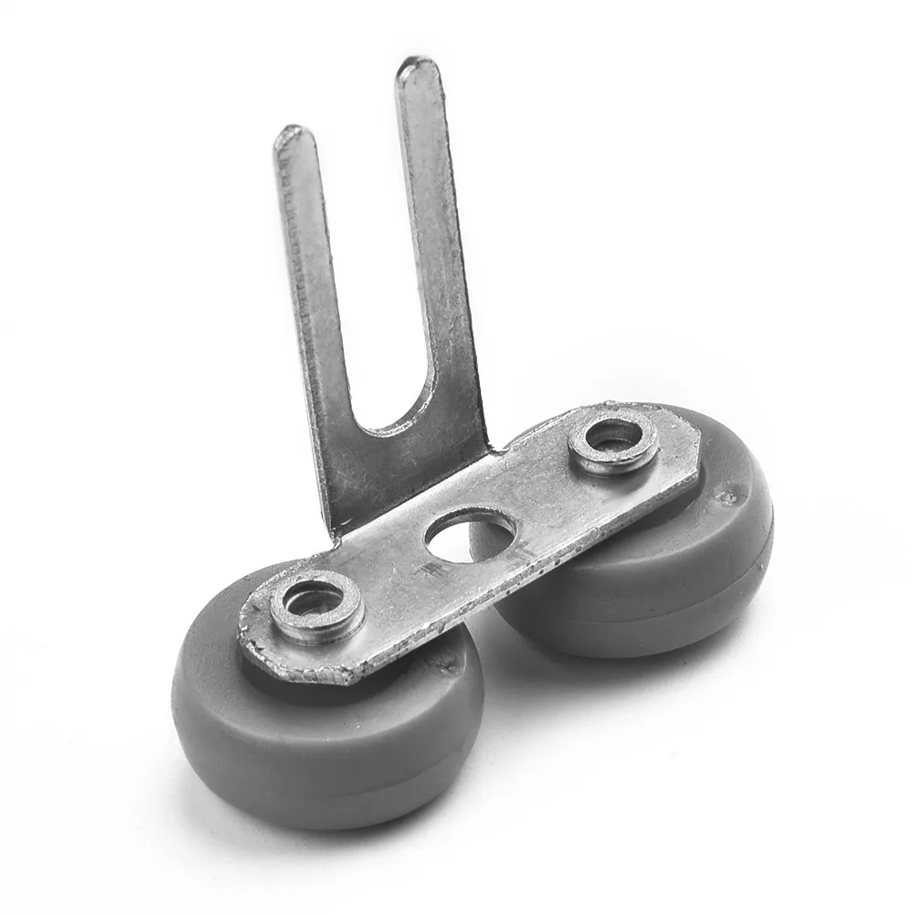 Rodas rolo superior Roupeiro Porta Ferro Kit, Melhoria Home Set, Brand New