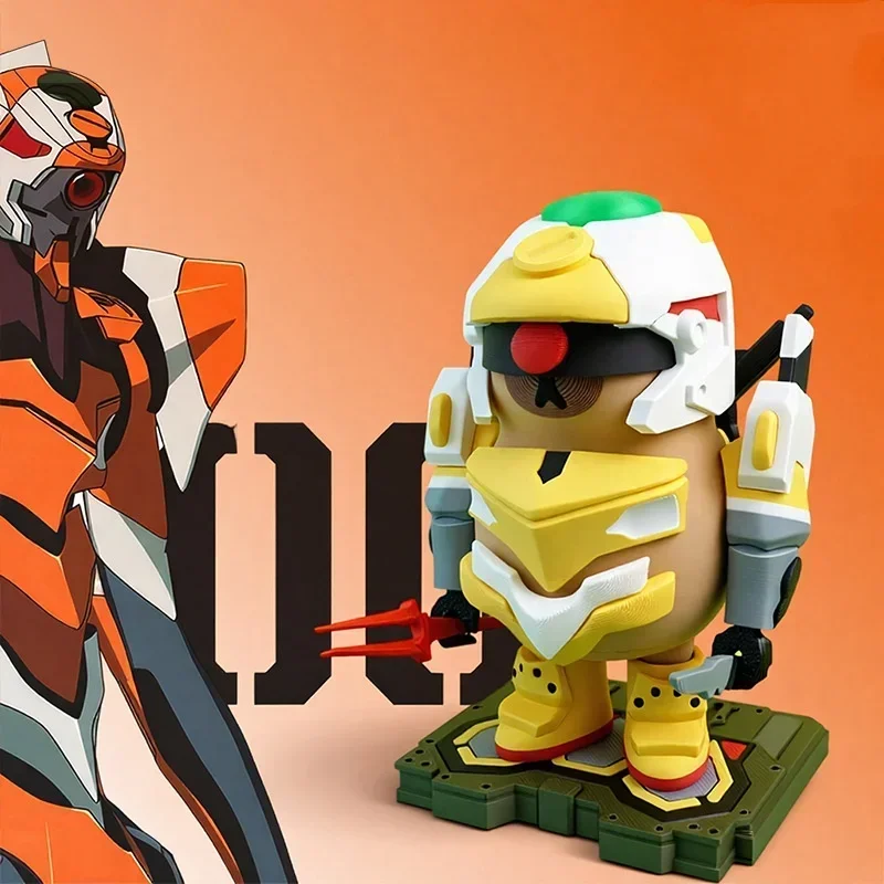 창의적인 새로운 만화 카피바라 자석 메카 아머 재미있는 인형 수제 게임 특별 장식 장난감