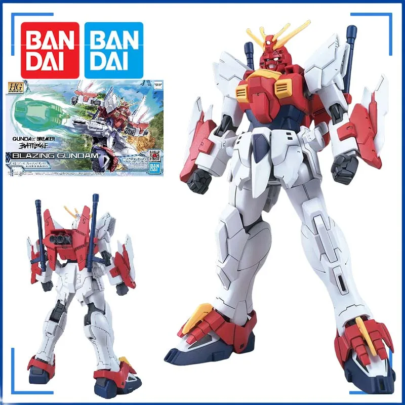 Bandai Original HG /144 Flame Gundam Mobile Set Gundam Destroyer Gundam Model Kit assemble/assemble gifts for children at Christ