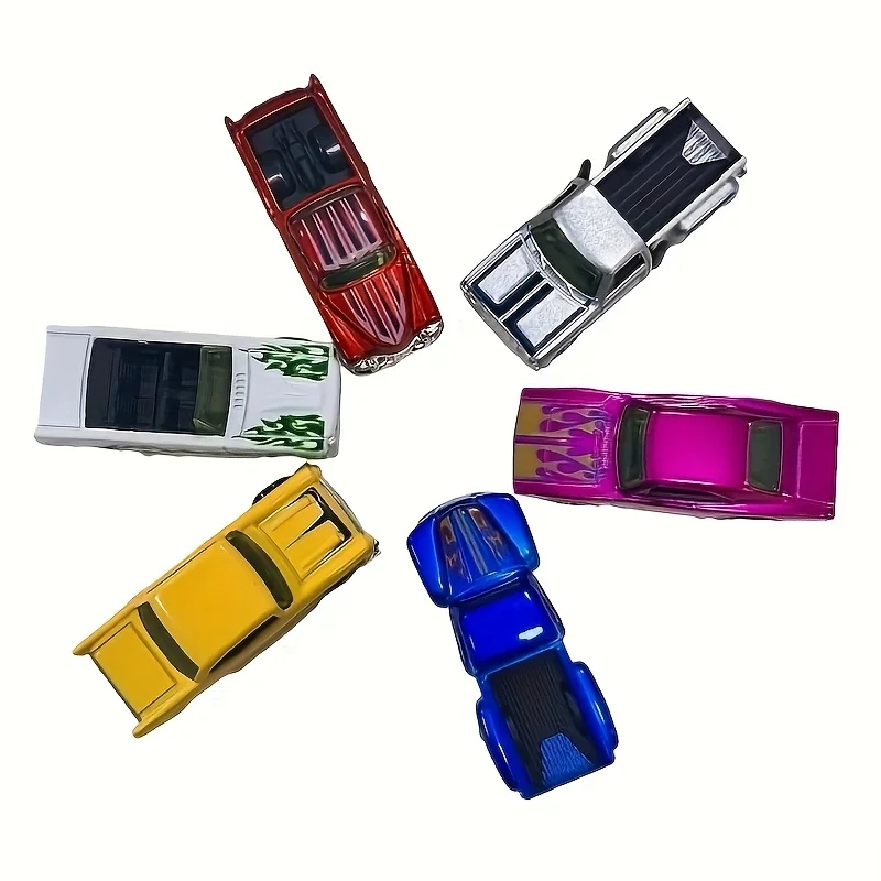 Hot Speed City Car Champion Racer Classic Supercar Alloy Car Sets Super Technique Double Door DIY Kids Creative Toys
