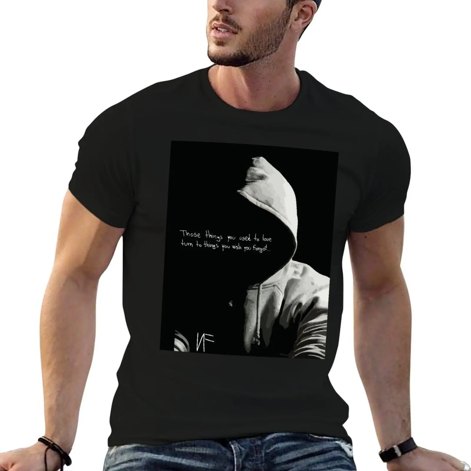 NF T-Shirt Active Wear Sports T-Shirt for Men
