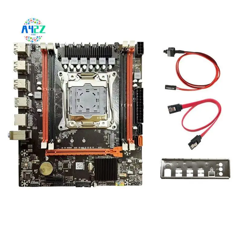 

A42Z-X99H Gaming Motherboard LGA2011-V3 M.2 NVME SATA3.0 4X DDR3 Slot Supports E5-26XX V3 E5-2696 V3 E5-2629 V3 CPU