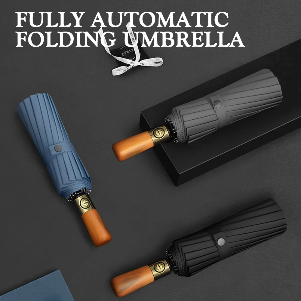 Men's Folding Umbrellas Portable Sunshade Umbrellas For Outdoor Shopping