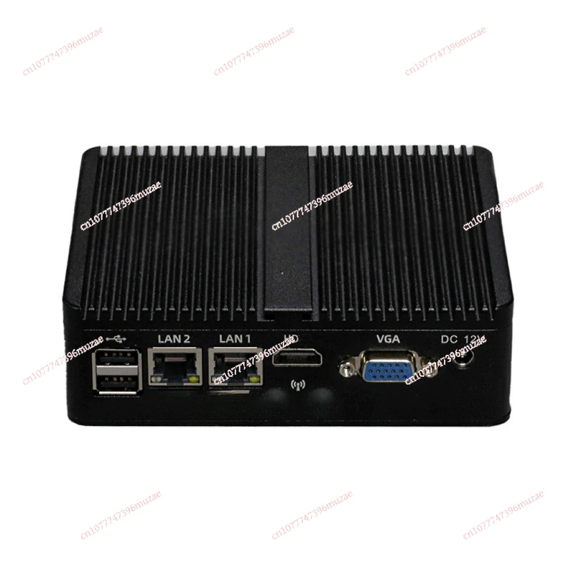 N2830 Embedded mini Industrial computer Host dual network port fanless industrial edge computer box