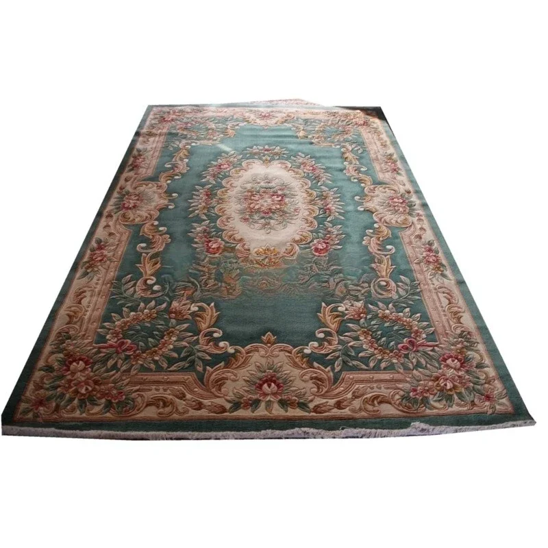

Imitation handmade wool round rocker bedroom carpet special offer cost-effective Chinese traditional