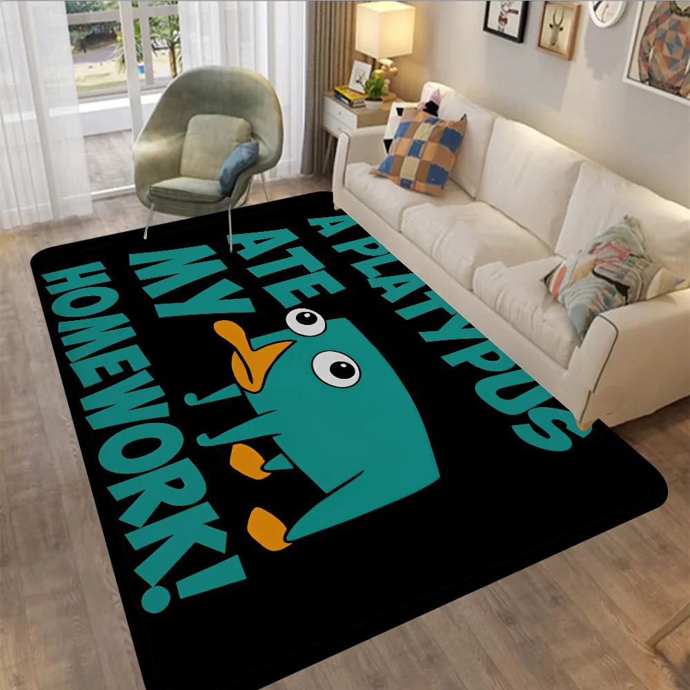 

Phineas And Ferb Room Mats Nordic Style Home Doormat Bathroom-Toilet Mats Bedroom Hotel Decor Mat