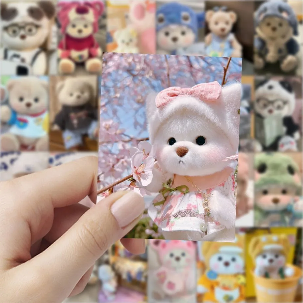 63 ملصق Lena Bear - ملصقات على شكل رسوم متحركة للديكور والحرف اليدوية (متجر Anime Worlds)