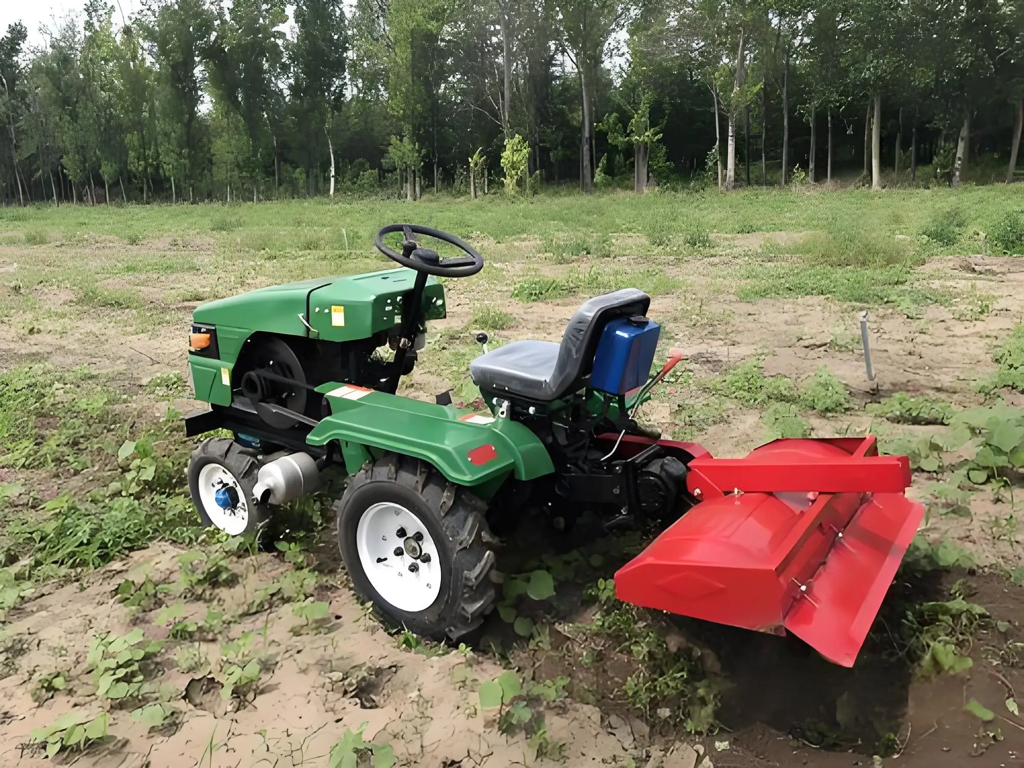 Factory Direct Sale 25 Mini Wheel Small Tractor for Garden, Customizable Tiller, Special Price
