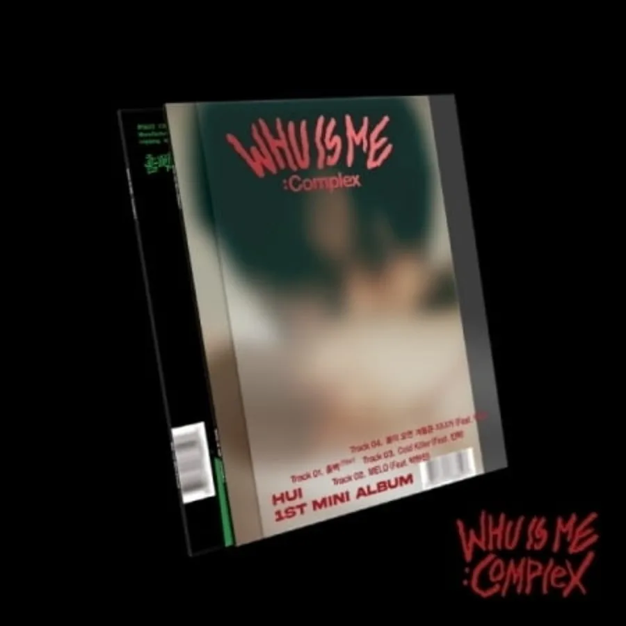 Hui - Whu Is Me - Complex - incl. 64pg Photobook Set Lyric Book ID Photo Sticker Folded Poster + 2 Photocards - Music and Perfo