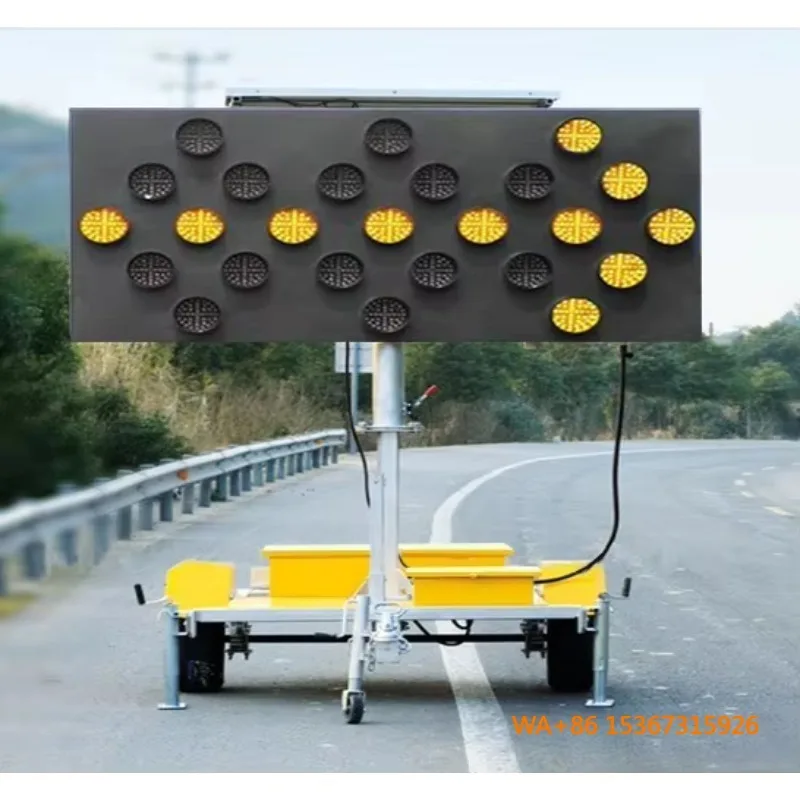 

LED Traffic Ticker Board Arrow Guidance Display Variable Message Control Sign