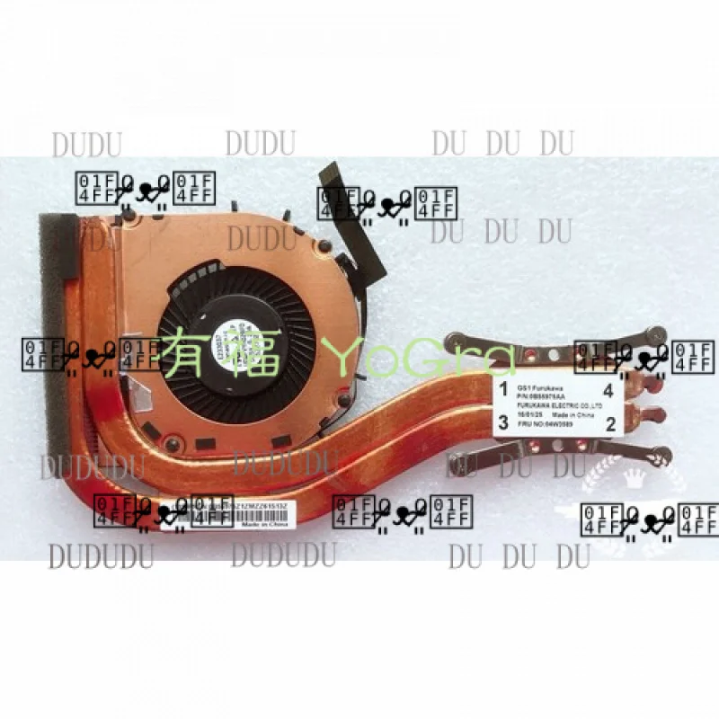 

DDD Новый кулер для Lenovo ThinkPad X1 Carbon, охлаждающий радиатор процессора с вентилятором 04W3589