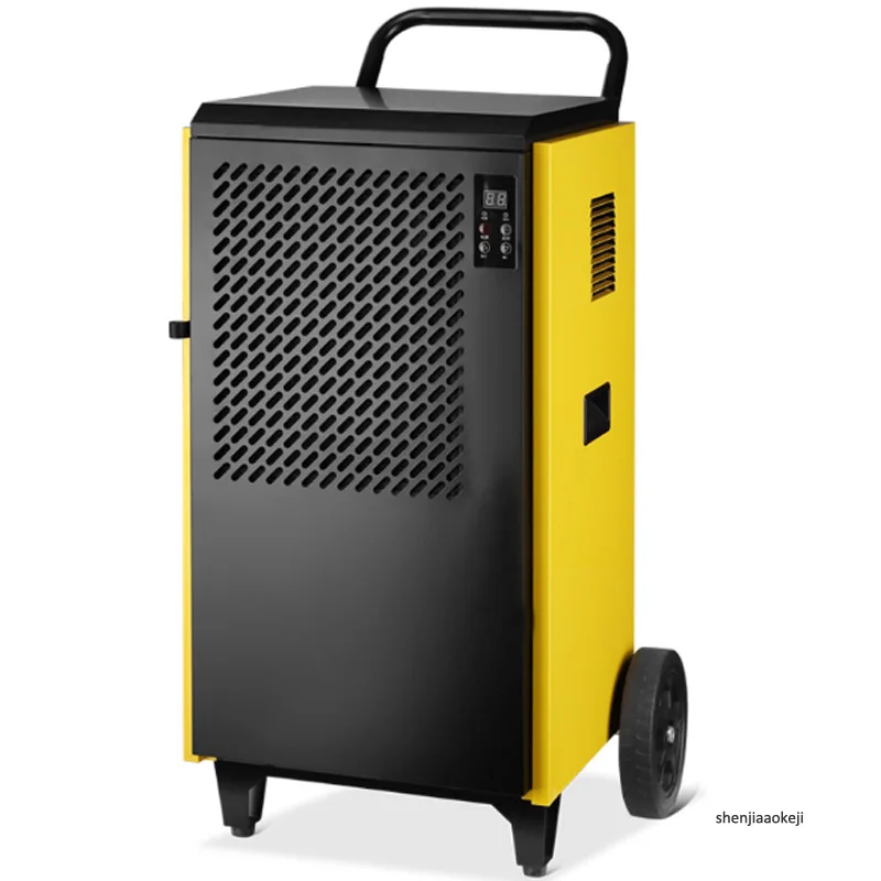 110L/day Industrial /commercial dehumidifier  Intelligent efficient dehumidification multi-protection air dryer for 1-12H timing