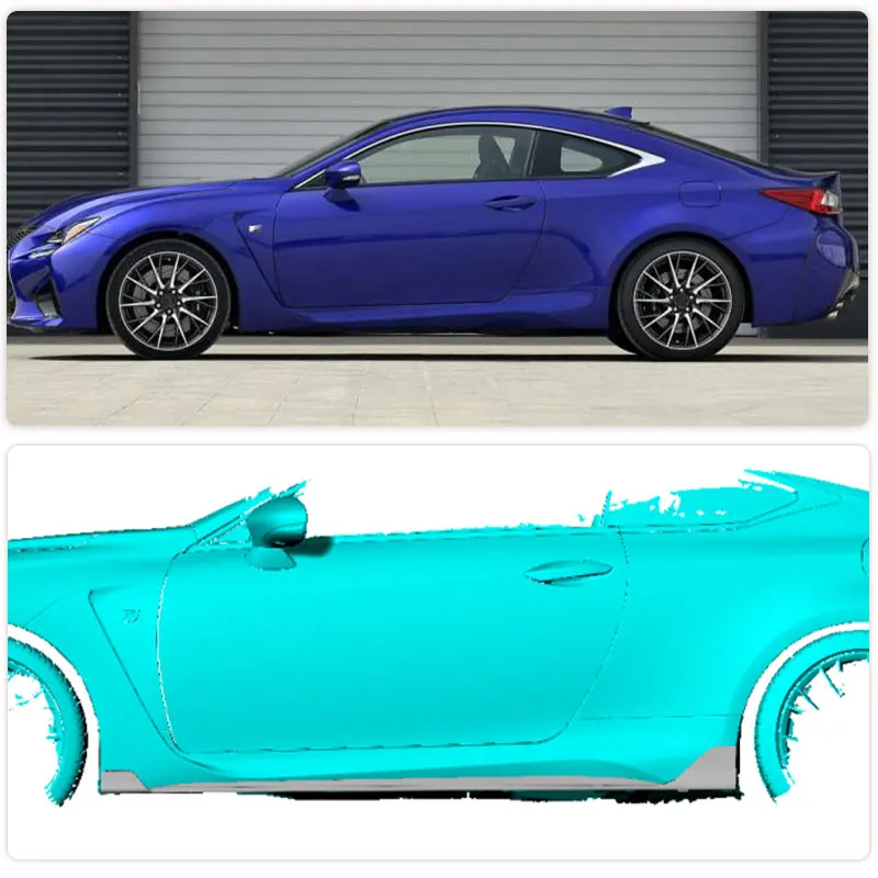 Car Racing Side Skirts Extensions For Lexus RC F Coupe 2-Door 2015-2018 Side Door Skirt Lip Body Kits Accessories Carbon Fiber