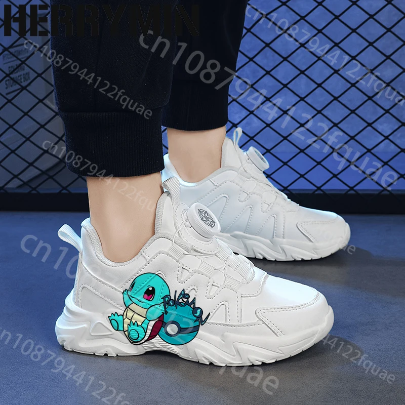 ポケモン男の子靴ファッションクールな子供靴-7-13y-スニーカー春夏オールシーズンランニングティーンエイジャーカジュアルシューズギフト