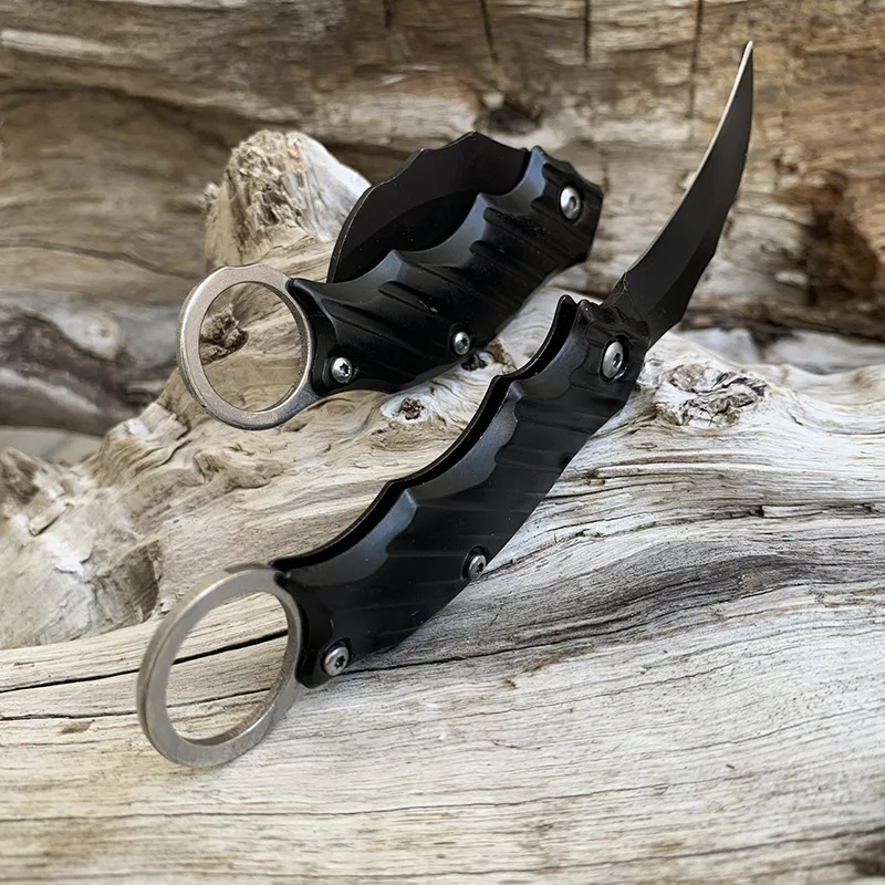 Nóż Karambit najlepszy scyzoryk ostry Raptor pazur CSGO noże przenośny fajny składany nóż do biwakowania wędrówki EDC Survival