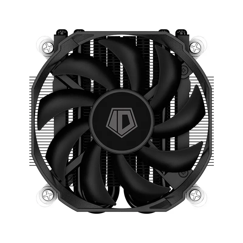 Imagem -05 - Id-refrigeração Is30i Cpu Cooling Fan Pwm 3600rpm Heat Pipes Low Profile Radiador de Refrigeração a ar para Lga1700 1200 115x