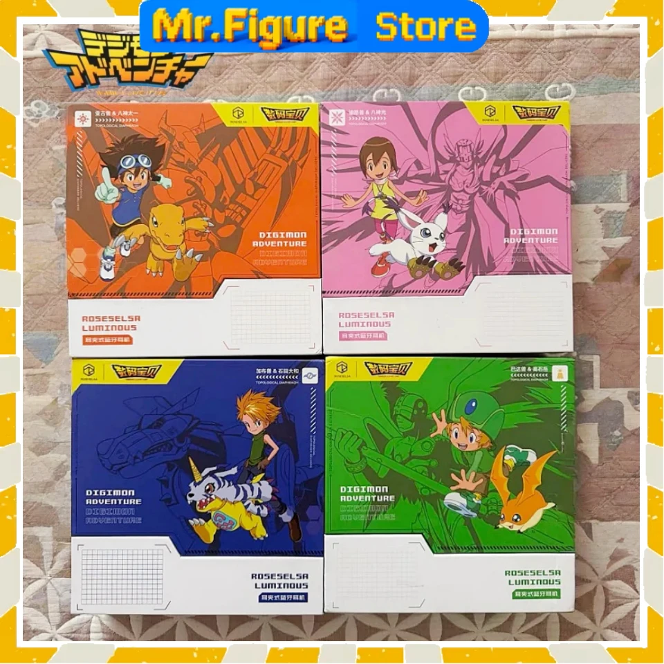 New Digimon Adventure Ear Clip Wireless Bluetooth Headphones Agumon Tailmon Selling Earbuds Sports Running Outdoor Workout Gifts
