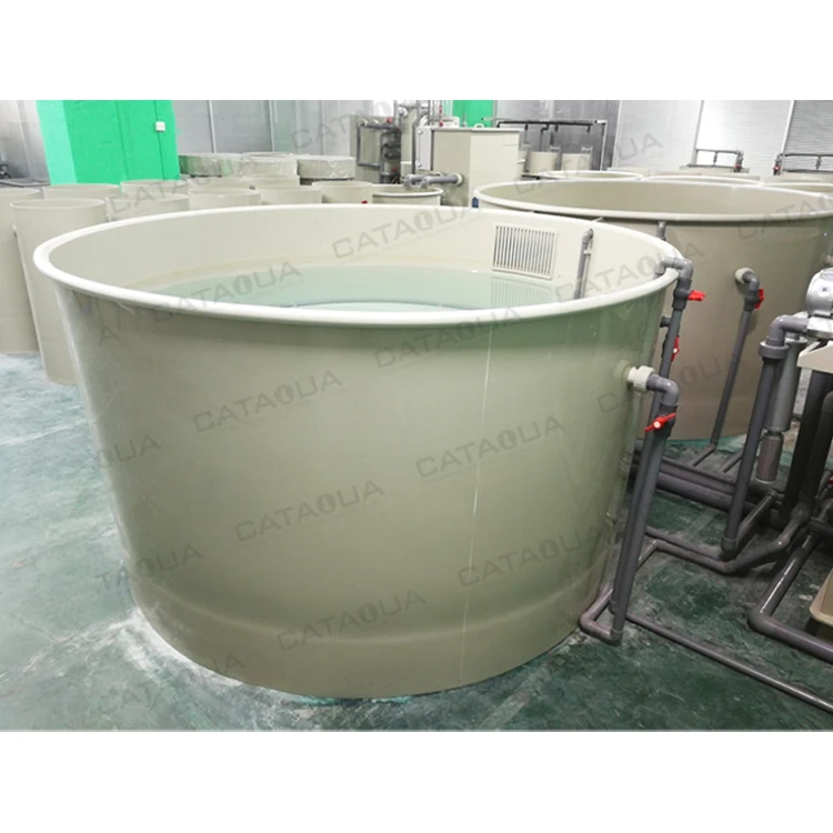 2025년 내구성 실내 양식 장비 원형 플라스틱 어류 연못 아쿠아포닉스 시스템용 어항 수영장