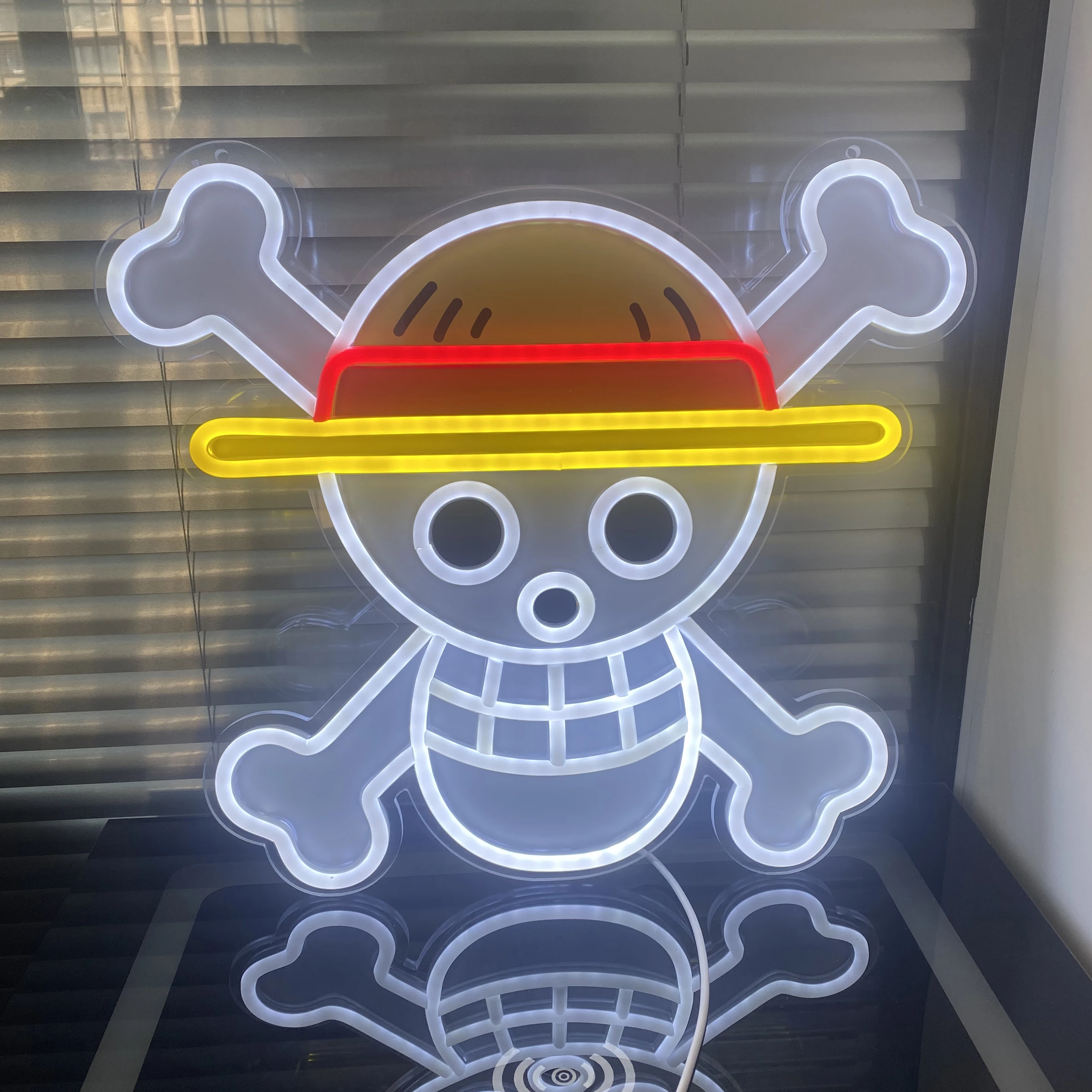 Pokemon One Piece Anime Neon Sign - LED Acrylic Night Light/Lamp for Home,USB Powered Bedroom Decor,Gaming Room Decor Gift view 2