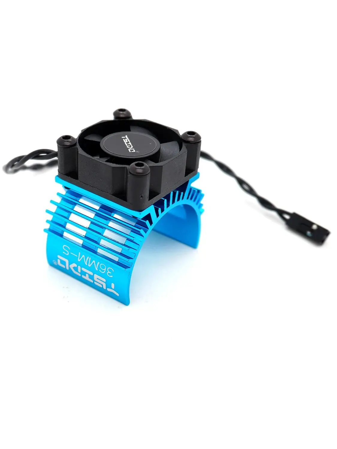 RC Auto Onderdelen 30MM 36MM-SV 36MM-EV 40-42MM Dubbele Koelventilatoren Heatsink voor Hobbywing Traxxas Axiale Redcat Wltoys RC Auto Motor - afbeelding 2