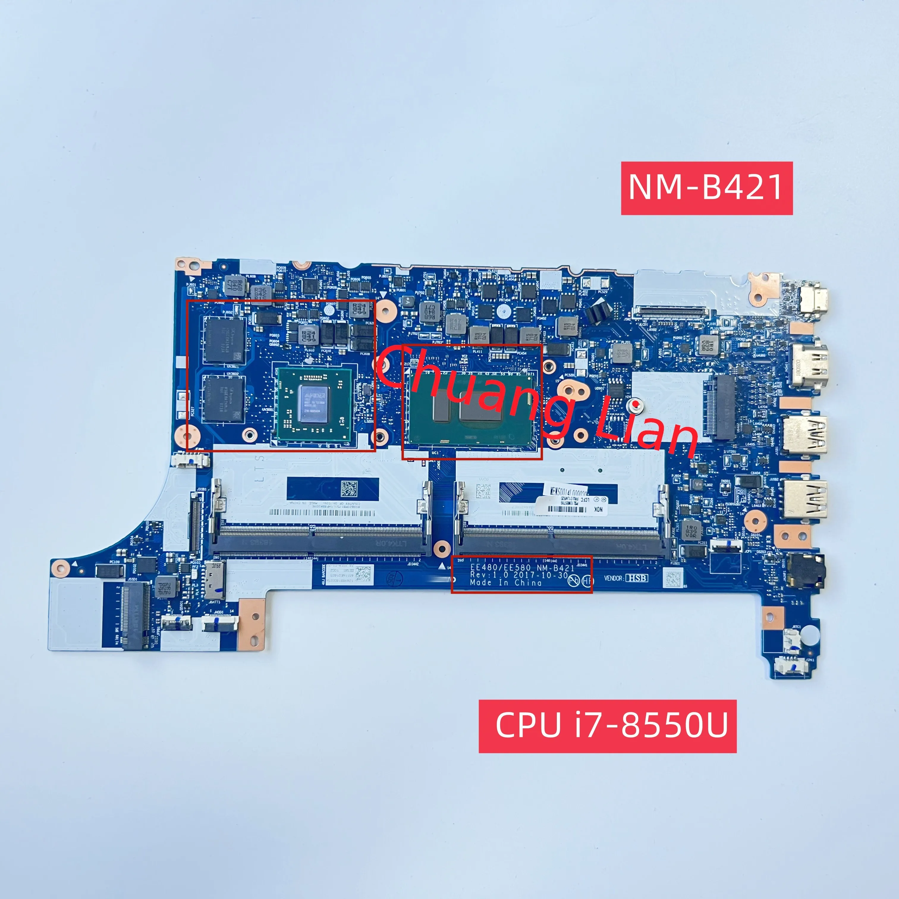 EE580 – Kompletna płytka głównej dla laptopa Lenovo ThinkPad E480/E580: Przegląd techniczny i praktyczne wskazówki użytkownika