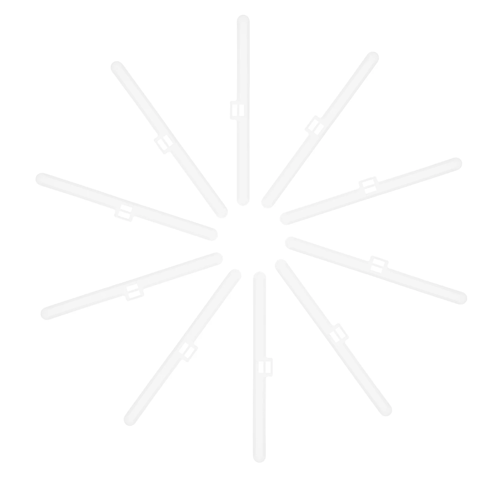 

20pcs Vertical Blind Slat Hangers Replacement Parts For Curtain Window Blinds Repair Holder Accessories Home Office Kitchen Use