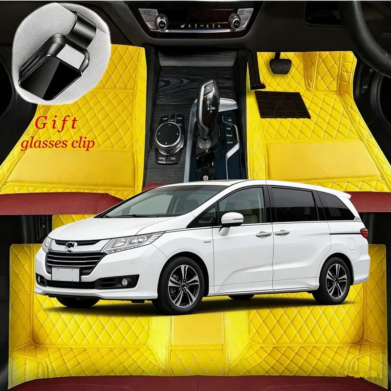 

Custom For Honda Odyssey RA6 RB1 RB3 RC3 MPV 2000-2026 Car Floor Mats Car Accessories Carpets Covers Left /Right Hand Drive