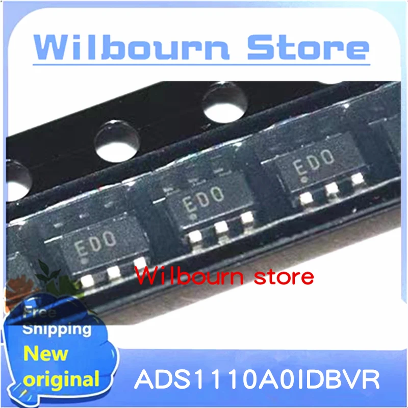 free shipping  10pcs/lot ADS1110A0IDBVR ADS1110A0IDBVT ADS1110 ED0 SOT23-6 100% New Original Spot stock