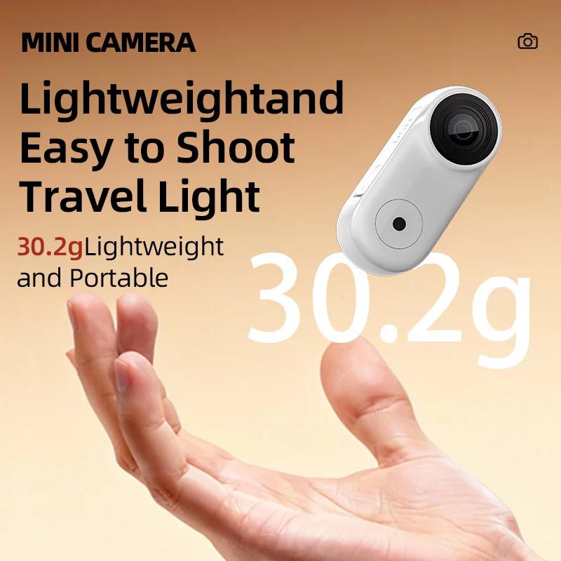 

1080P Мини-носимая камера для большого пальца POV Экшн-камера Поддержка Водонепроницаемый чехол Маленькая видеокамера Видеорегистратор Велоспорт Путешествия 2026