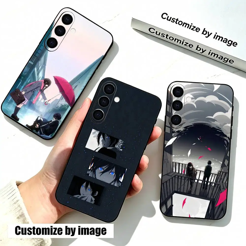 Hot Anime N-Noragamis  Phone Case For Samsung Galaxy A73,A72,A71,A70,A53,A52,A51,Others Soft Black Cover