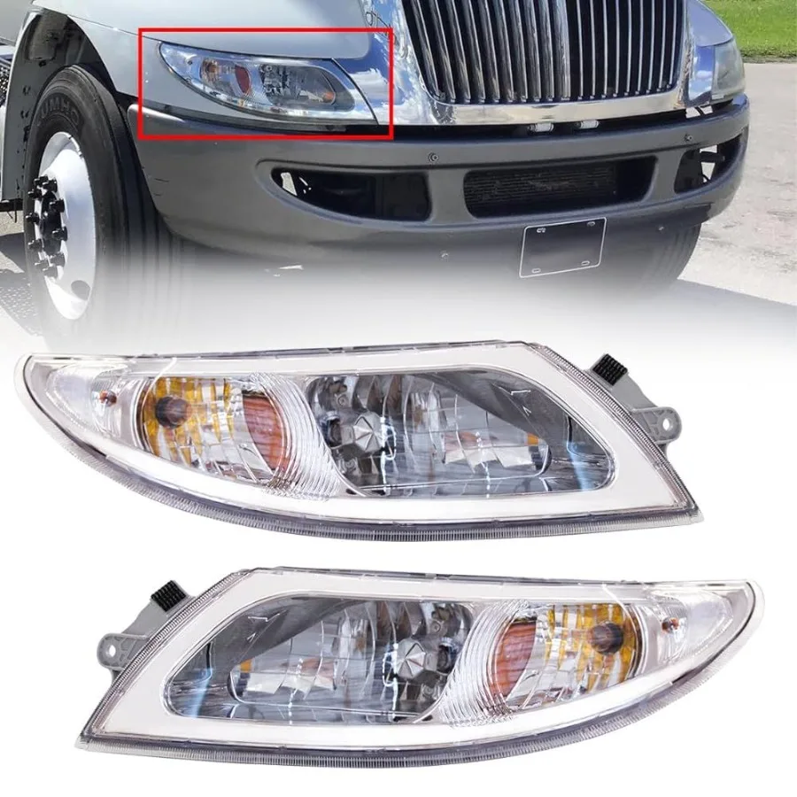 

Свет в сборе, подходит для грузовика International Durastar 4200 4300 4400 4900 20022018, лампа международного освещения 4300, пара водитель Lef