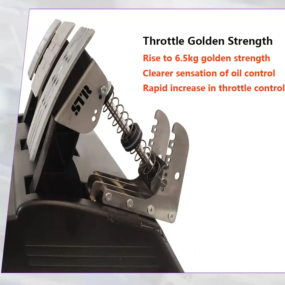 

For Thrustmaster T300/T-GT/T-GT2 T3PA Gaming Simracing Brake/Throttle/Clutch Pedal Retrofitting damping upgrade kit Accessories