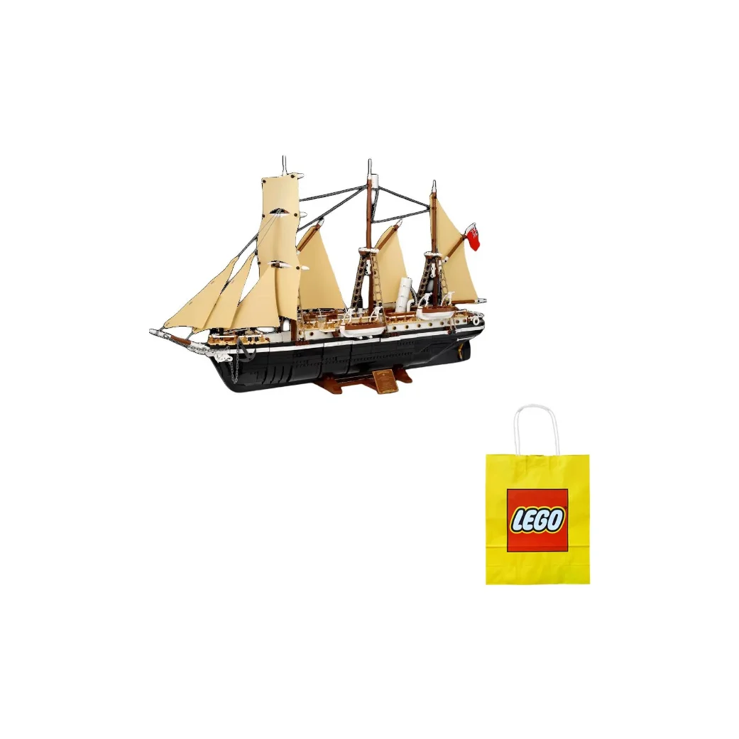 LEGO Icons Steadfast Explorer Boat Building Blocks 3011pcs L10335 The Endurance Ship