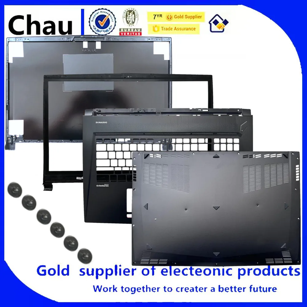 

Новинка для ноутбука Chau GS73 GS73VR MS-17B1 17B3 17B4 17B7, задняя крышка ЖК-дисплея/передняя панель/верхняя крышка упора для рук/нижняя базовая крышка