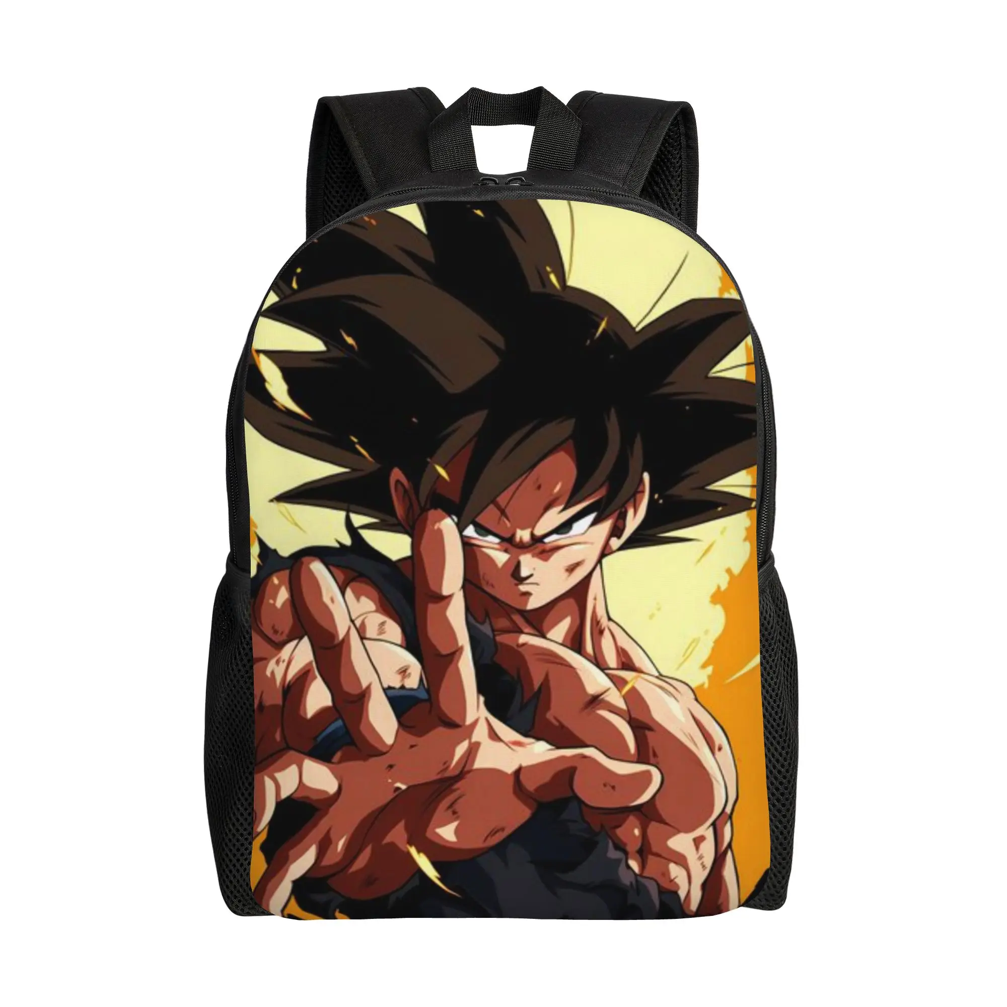 

Back to school season Son Goku Bookbag Dragon Ball Office Staff Solid Backpack