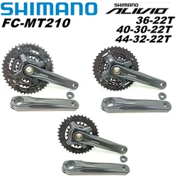 Shimano Alivio MT210 2 Pieces  44-32-22T 40-30-22T 3x9 2x9 Speed MTB Mountain Bike Bicycle Crankset Chain Wheel