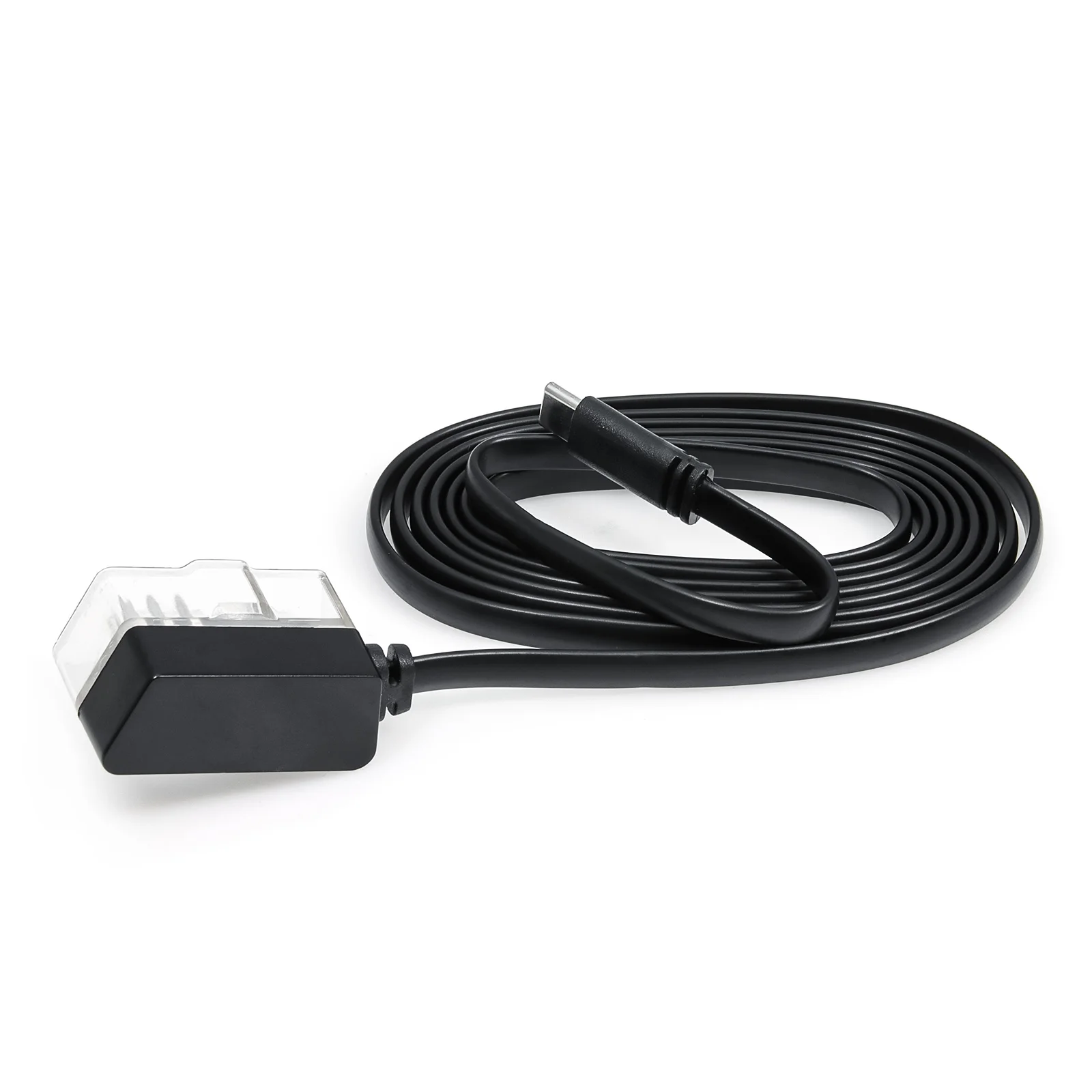 Cable de conexión para pantalla frontal de coche, adaptador OBD2, grabadora de conducción, accesorios para automóvil