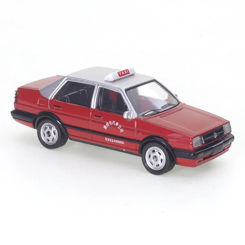 XCARTOYS Miniature Car Model Alloy Car Model Toy Jetta Guangzhou Taxi Diecast Model Car Toy Collection Gift for Baby Boys Girls