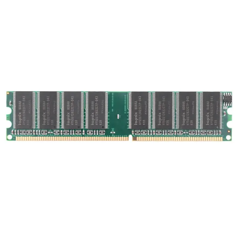 Exquisite-4X DDR 1GB Memoria RAM para PC DDR1 PC3200 400Mhz 184 Pines No ECC Módulo de Memoria para Ordenador