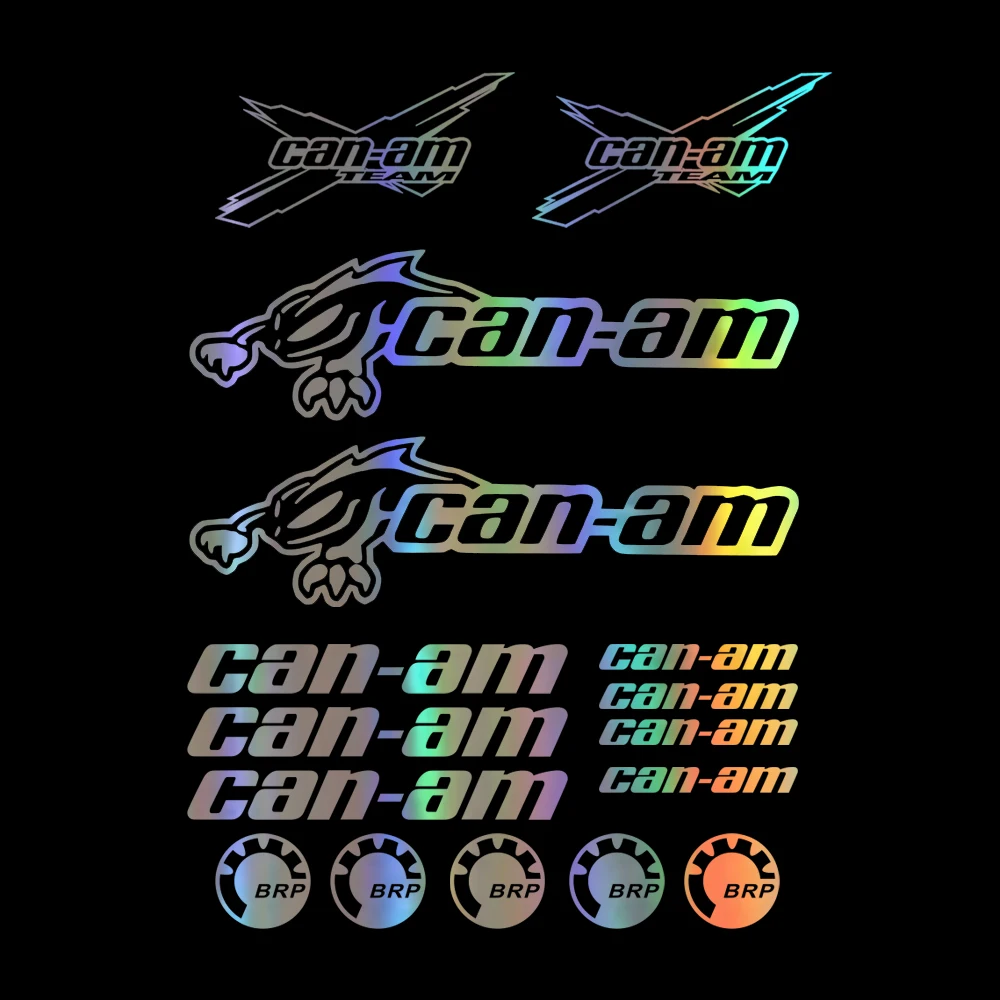 

26*20cm Car stickers Bodywork Cover Scratches for Can-am Canam Team BRP Renegade Outlander Waterproof