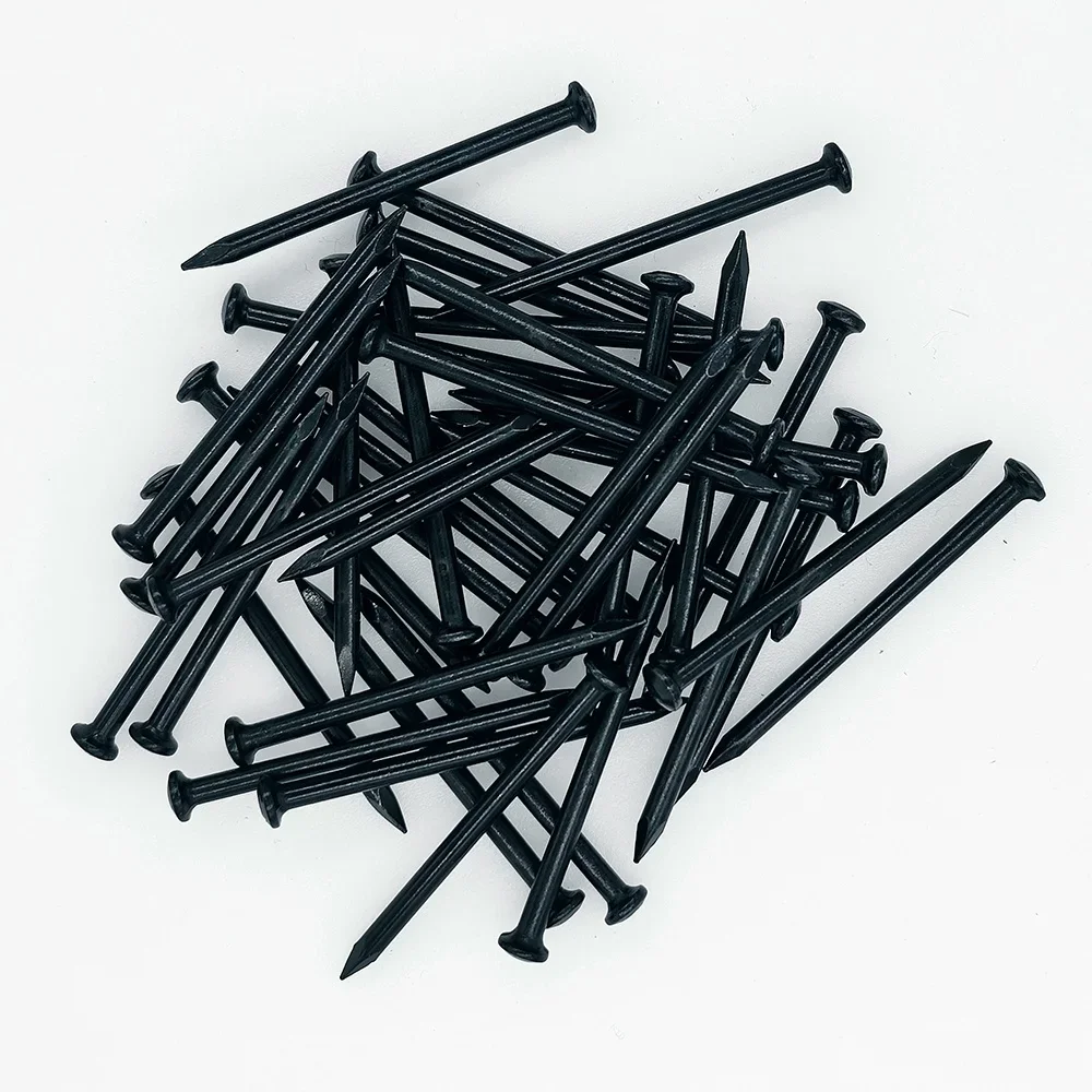 high standard 1 2 3 4 5 inch black coated galvanized concrete steel nails with round head