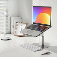 Laptop Stand for Macbook Air Pro Foldable Aluminum Vertical Notebook Stand Scalable Adjustable Support Tablet Kickstand Organize