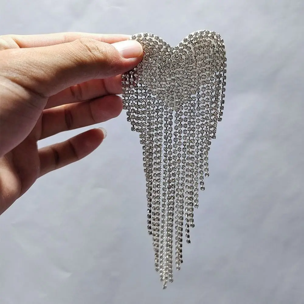 Нежная ретро-сердечко с кисточкой, эполеты из бисера, украшения на плечо в стиле панк, сделай сам, классическая одежда, аксессуары для мужчин и женщин