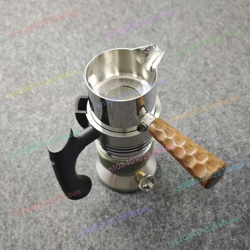 

Plus 58mm Espresso Coffee Pot Steam Mocha Pot Extractor