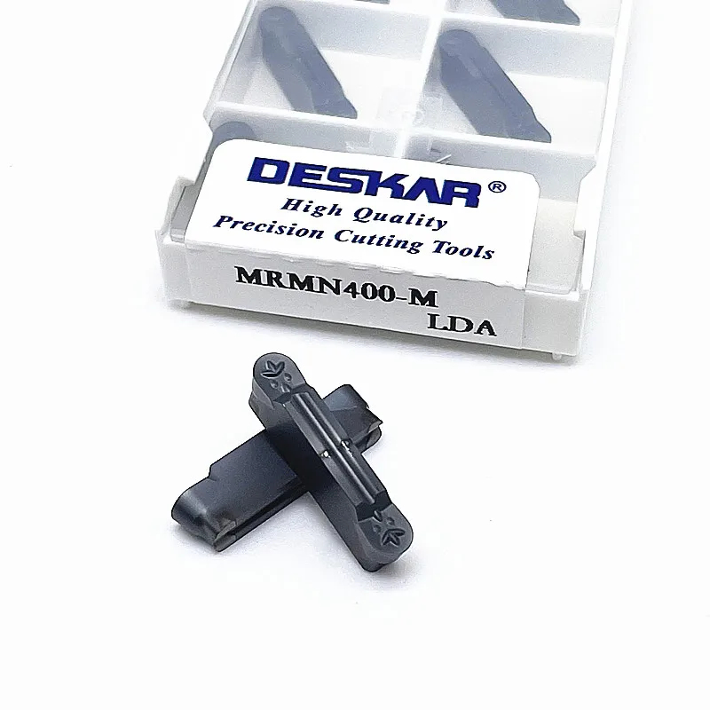 10pcs High quality DESKAR MRMN200-M LDA MRMN300-M LDA MRMN400-M LDA  carbide insert thread turning tool insert CNC lathe tool