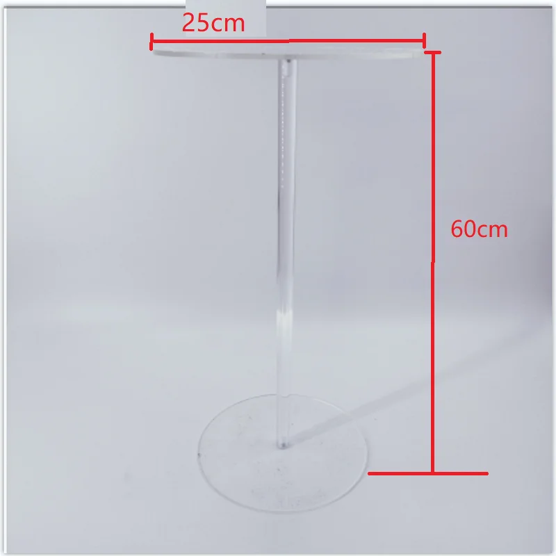 16pcs acrylic stand table display stand wedding flower vase wedding backdrop decoration round wedding centerpieces clear columns