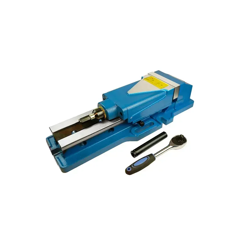 VERTEX Hydraulic machine vice 320MM opening 4500KG clamp force for cnc milling drilling machine